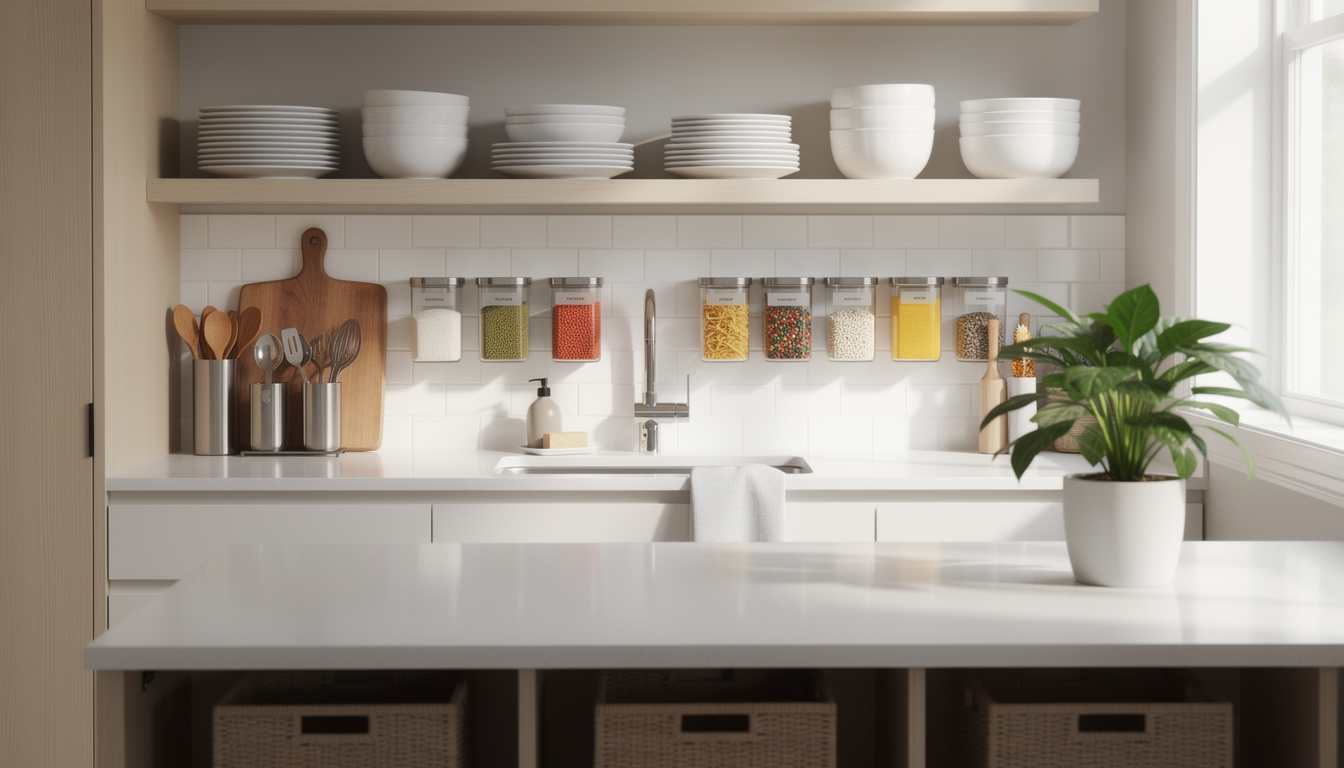 Astuces efficaces pour garder une cuisine toujours bien rangée découvrez des astuces efficaces pour garder votre cuisine toujours bien rangée, optimiser l'espace et faciliter le nettoyage au quotidien.