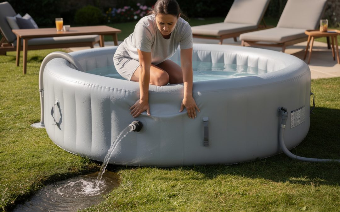 Comment dégonfler un spa sans pompe facilement et rapidement
