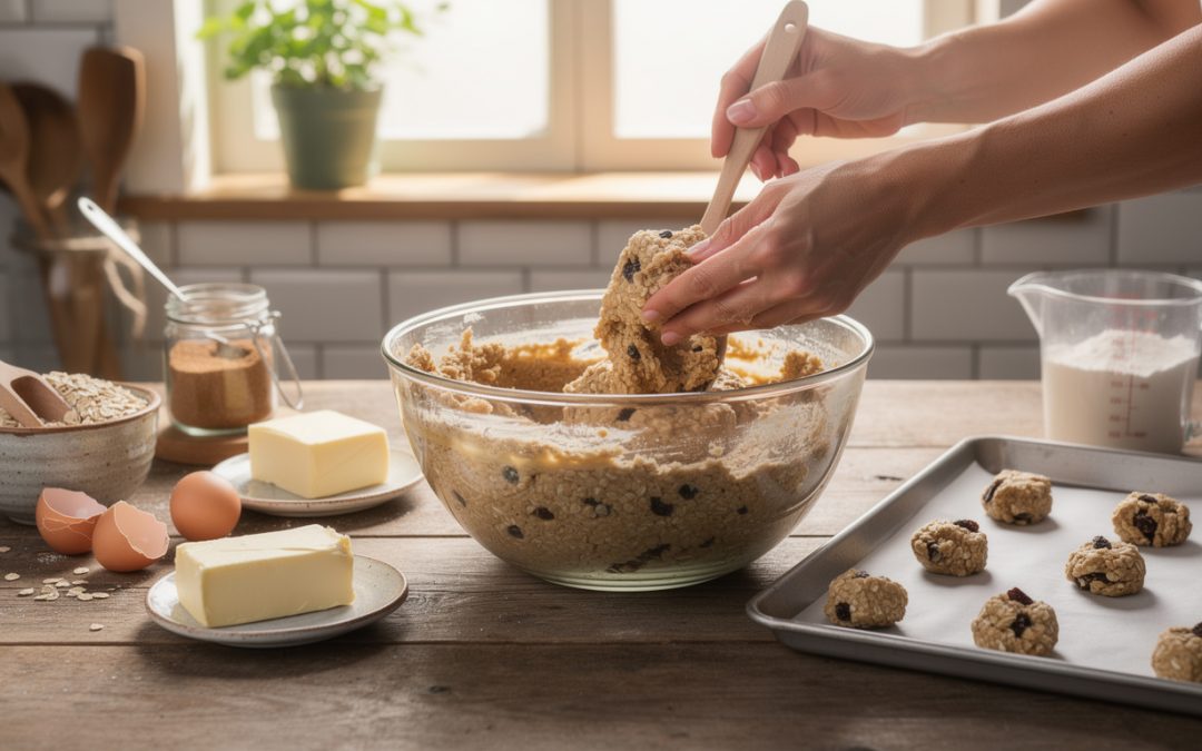 Comment préparer des cookies flocon d&rsquo;avoine savoureux et faciles