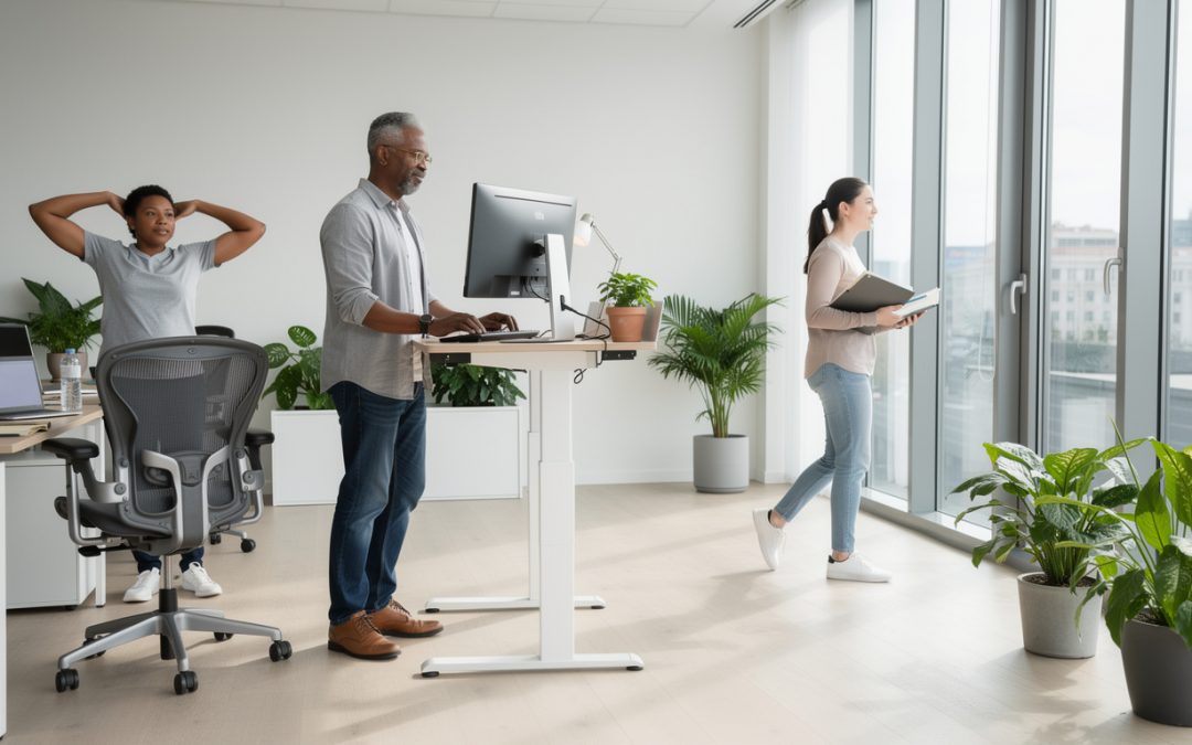 Comment rester actif au bureau malgré un travail sédentaire
