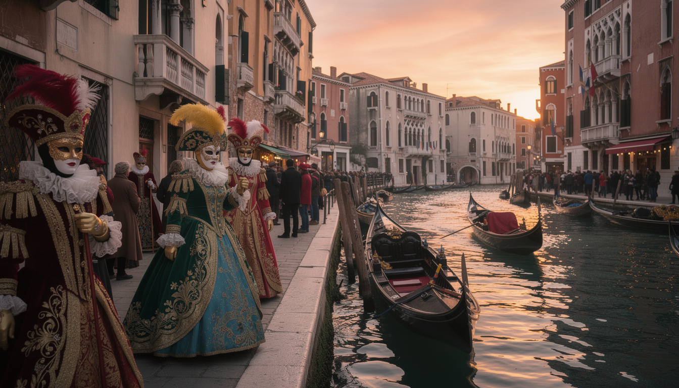 préparez votre voyage au carnaval de venise et plongez dans une expérience unique entre masques, traditions et festivités inoubliables.