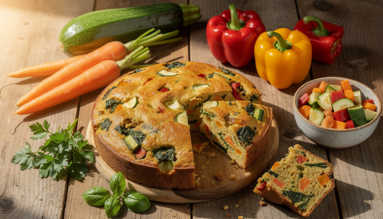 découvrez une recette facile de cake aux légumes, idéale pour un repas sain et savoureux. parfait pour allier plaisir et nutrition en toute simplicité.