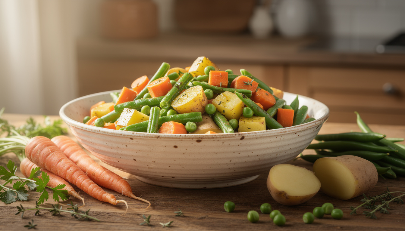 découvrez une recette facile de jardinière de légumes, un plat savoureux et coloré, idéal pour un repas sain et gourmand en toute simplicité.