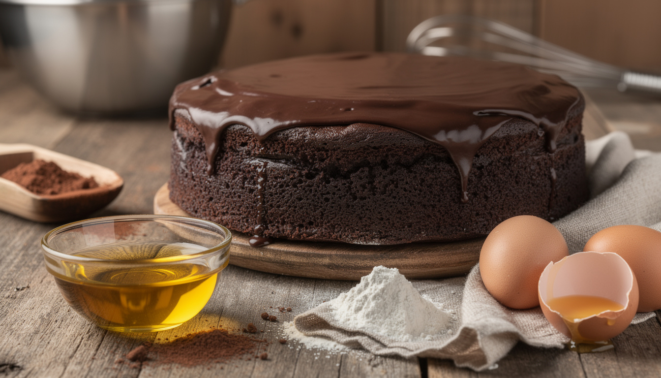 découvrez notre recette de gâteau au chocolat moelleux à l'huile de tournesol, avec des conseils simples pour un dessert fondant et savoureux.