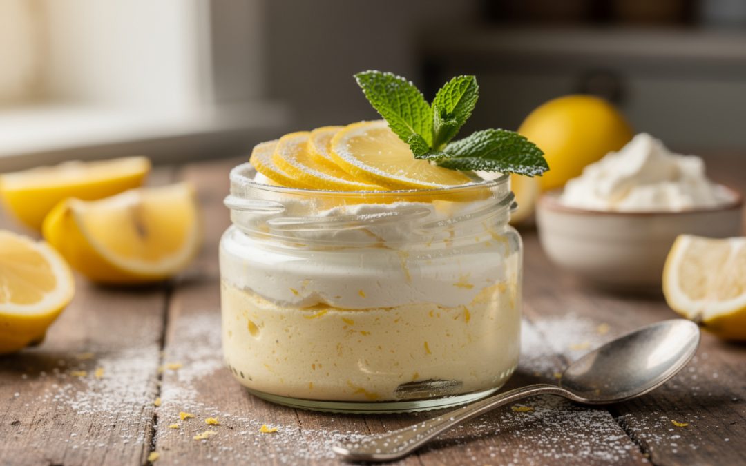 Recette rapide de dessert au mascarpone citron sans cuisson