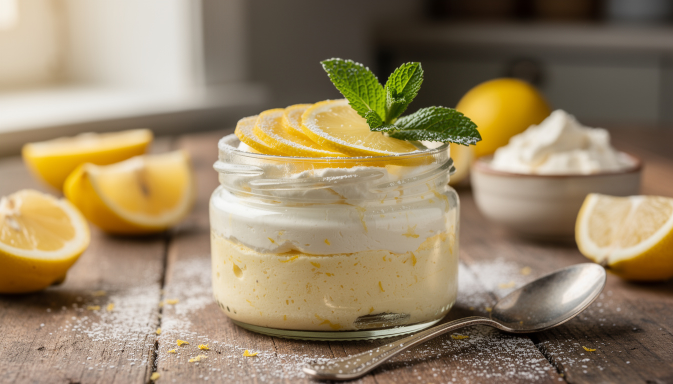 découvrez une recette rapide et facile de dessert au mascarpone et citron, sans cuisson, parfaite pour une gourmandise fraîche et légère en un rien de temps.