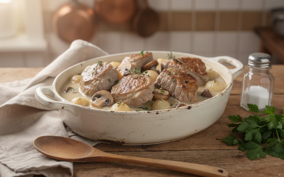 Blanquette de veau façon grand-mère : la recette traditionnelle et savoureuse