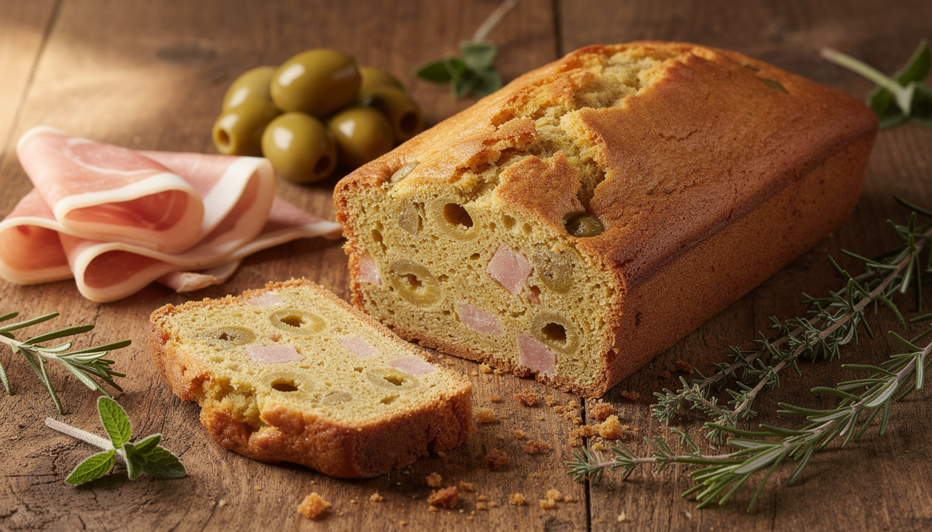 découvrez la recette facile et savoureuse du cake aux olives vertes et jambon, idéale pour un apéritif ou un repas convivial.