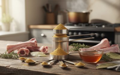 Combien de cuillères de fond de veau utiliser pour réussir vos recettes