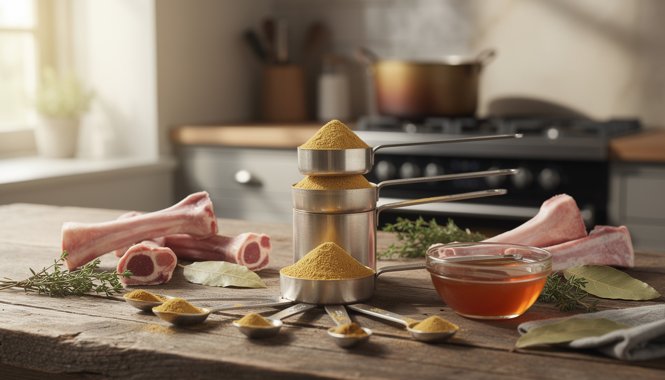 Combien de cuillères de fond de veau utiliser pour réussir vos recettes découvrez combien de cuillères de fond de veau utiliser pour réussir parfaitement toutes vos recettes et sublimer vos plats avec goût et simplicité.