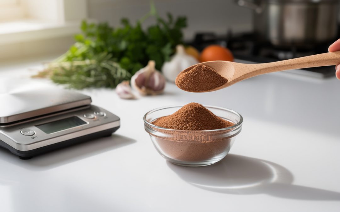 Comment bien doser le fond de veau en poudre pour vos recettes