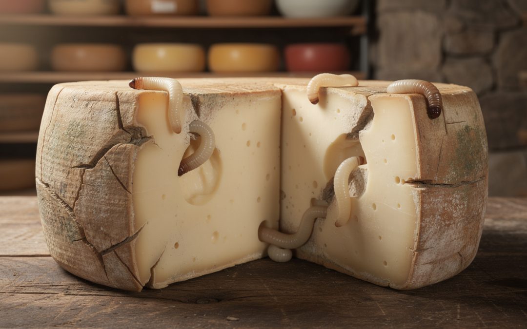 Découvrez le secret des vers dans la fabrication du fromage