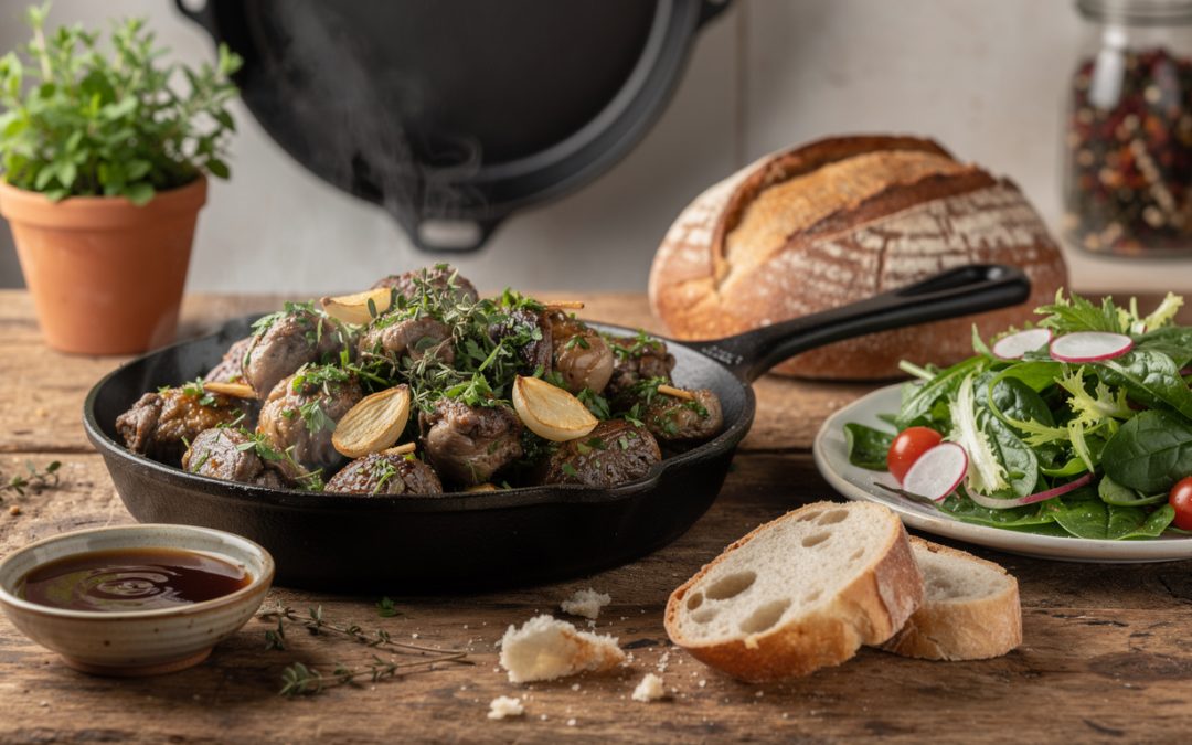 Que faire avec des gésiers de volaille confits : recettes et idées gourmandes