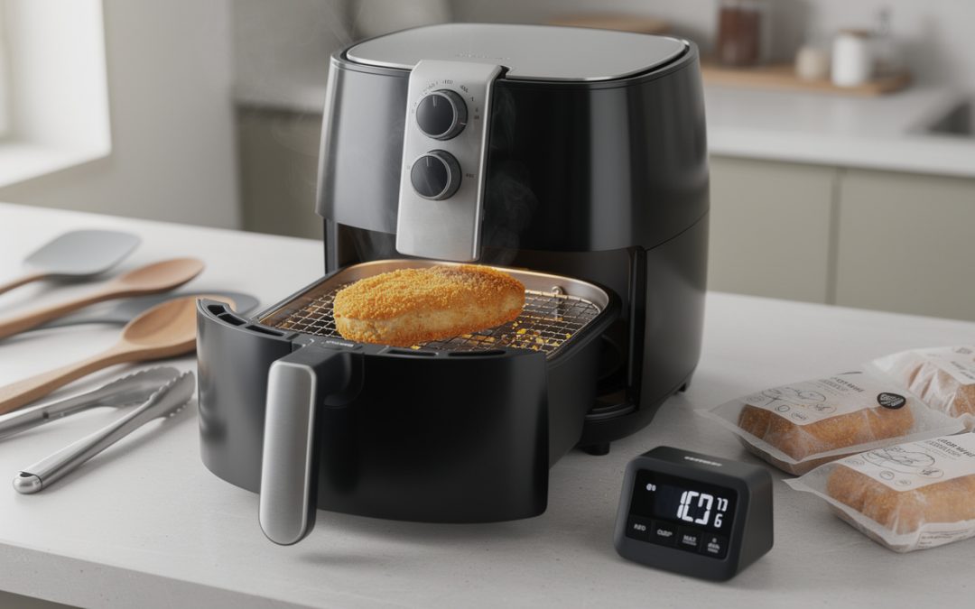Quel est le temps de cuisson d’un cordon bleu surgelé dans un airfryer ?