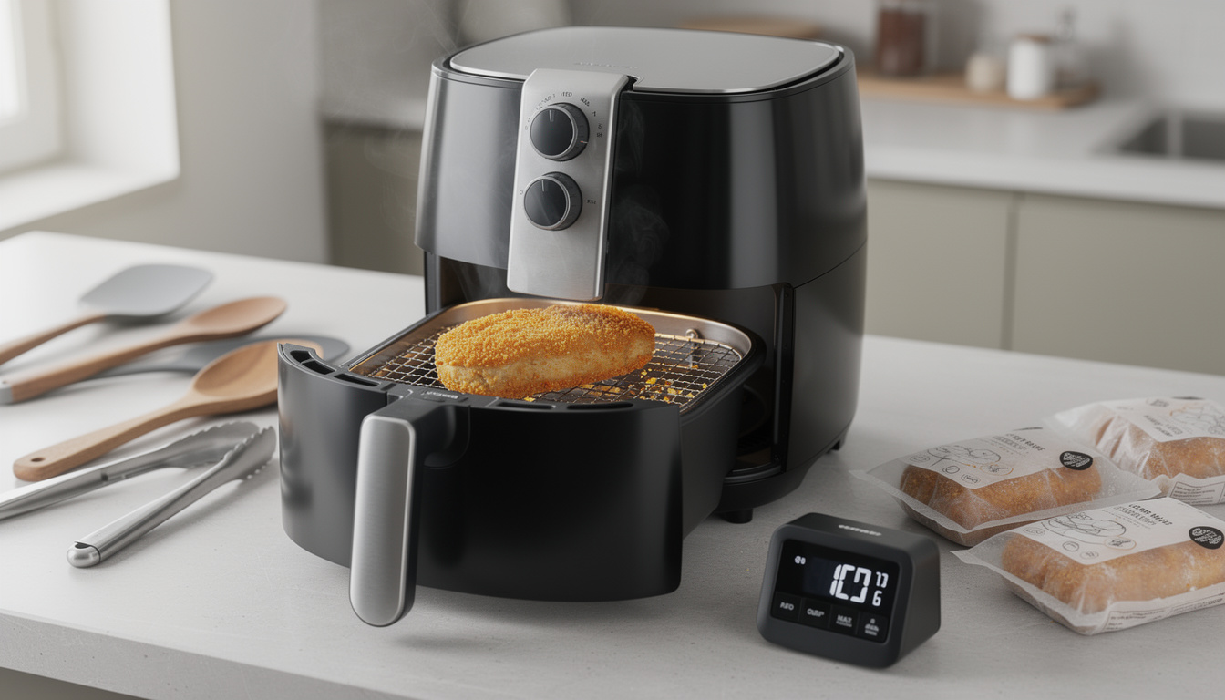 Quel est le temps de cuisson d’un cordon bleu surgelé dans un airfryer ? découvrez le temps de cuisson idéal pour un cordon bleu surgelé dans un airfryer et obtenez une recette rapide, croustillante et savoureuse à chaque utilisation.