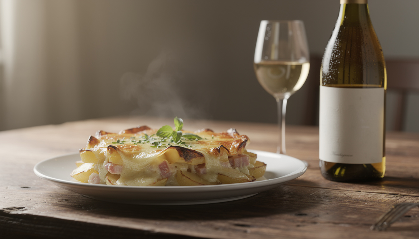 Quel vin blanc choisir pour accompagner une tartiflette avec succès découvrez quel vin blanc choisir pour accompagner parfaitement votre tartiflette et sublimer ce plat savoyard traditionnel avec succès.