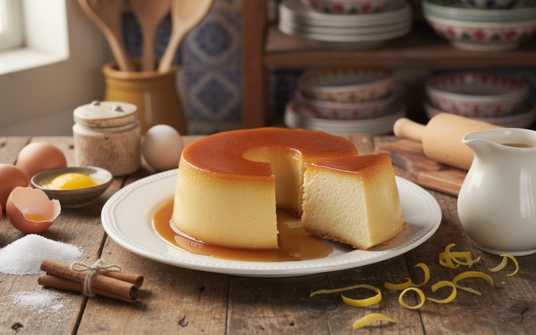 Recette authentique de pudding portugais facile à préparer