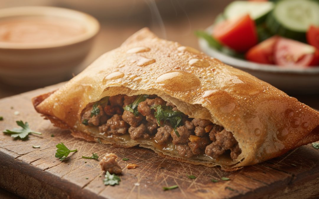 Recette facile de brick à la viande hachée pour un repas savoureux