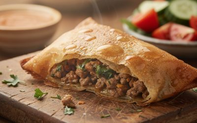 Recette facile de brick à la viande hachée pour un repas savoureux