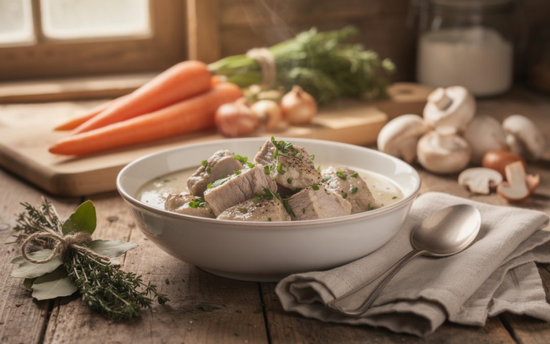 Recette facile de la blanquette de porc sans stress