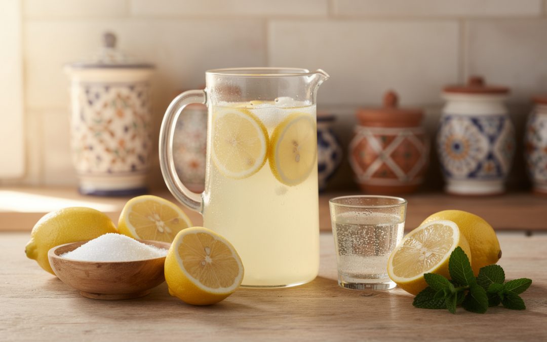 Recette facile de la citronnade tunisienne traditionnelle