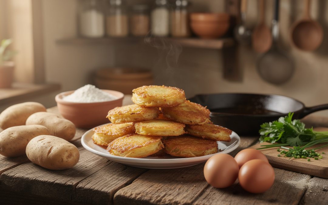Recette facile et gourmande des beignets de pommes de terre