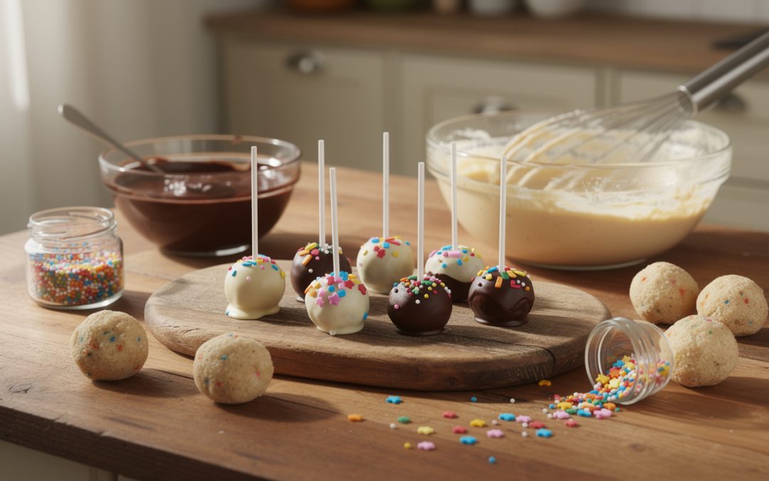 Recette facile et rapide pour préparer des pop cakes maison