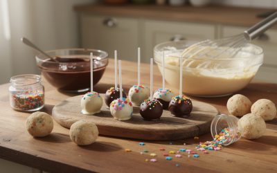 Recette facile et rapide pour préparer des pop cakes maison