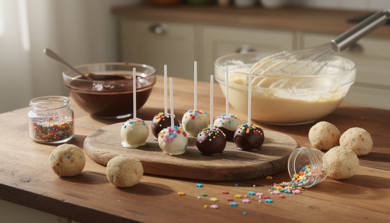 découvrez une recette simple et rapide pour préparer des pop cakes maison délicieux, parfaits pour toutes les occasions gourmandes.