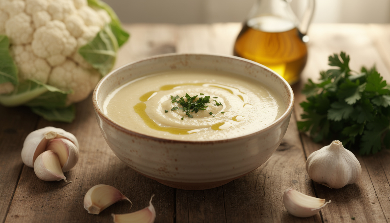 découvrez une recette simple et délicieuse de soupe au chou-fleur, parfaite pour un repas réconfortant et sain. facile à préparer et pleine de saveurs.