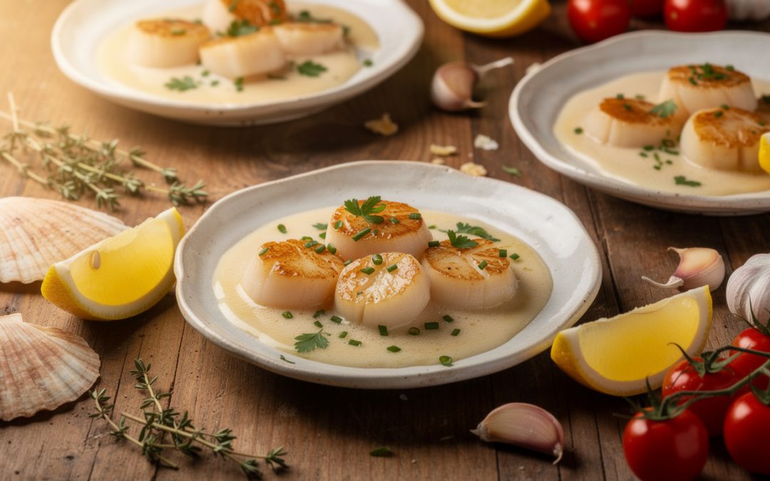Recettes coquille saint-jacques : idées savoureuses et faciles à réaliser