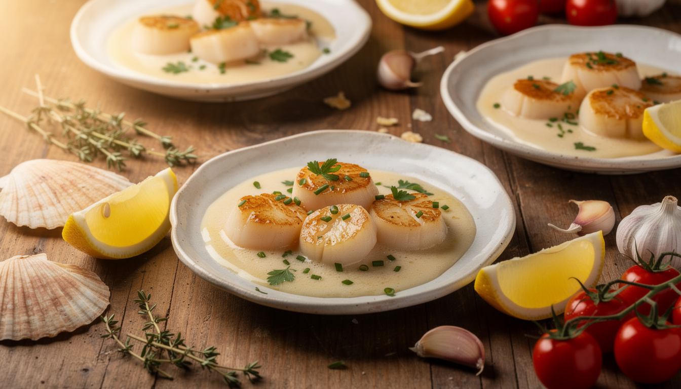 Recettes coquille saint-jacques : idées savoureuses et faciles à réaliser découvrez nos recettes de coquille saint-jacques, savoureuses et faciles à réaliser, pour sublimer ce délicieux fruit de mer à chaque repas.