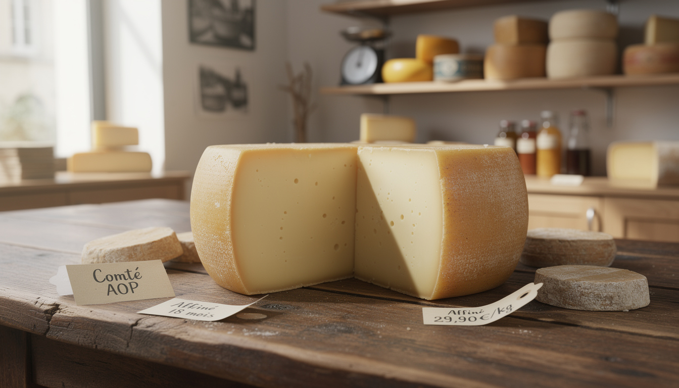 Combien coûte une meule de comté en 2026 : guide complet et conseils découvrez le prix d'une meule de comté en 2026 avec notre guide complet. conseils d'achat, variations de prix et astuces pour bien choisir votre fromage.