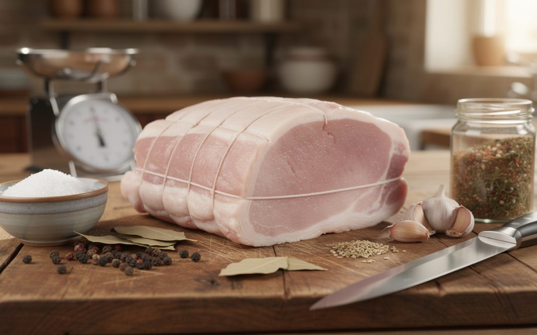 Comment faire du jambon blanc avec une rouelle de porc à la maison
