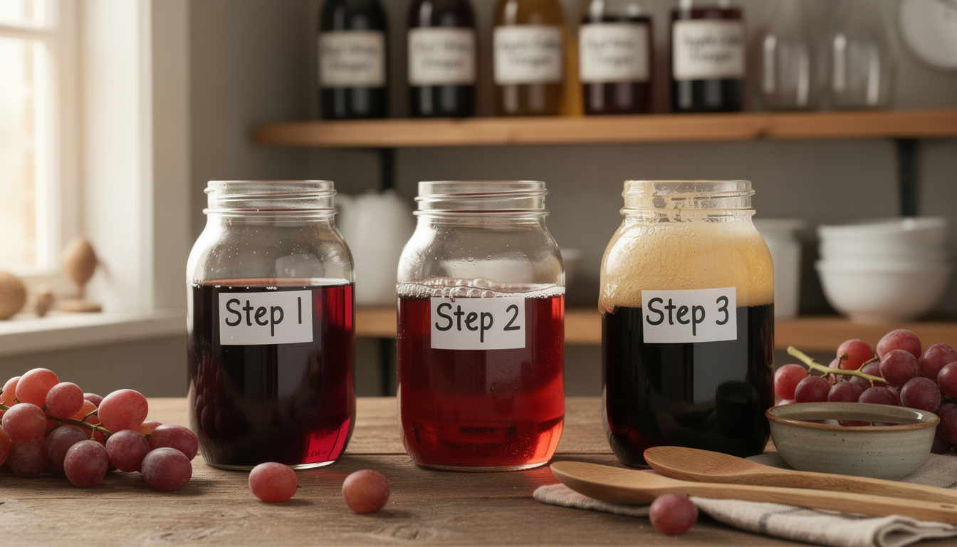 découvrez comment préparer facilement une mère de vinaigre de vin maison avec notre guide simple et pratique, pour des vinaigres authentiques et naturels.