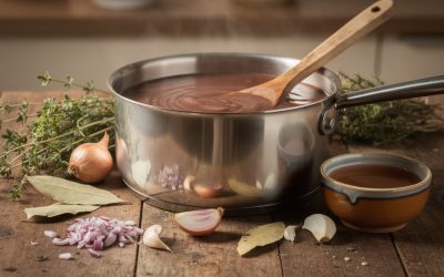 Comment préparer une sauce savoureuse avec un fond de veau