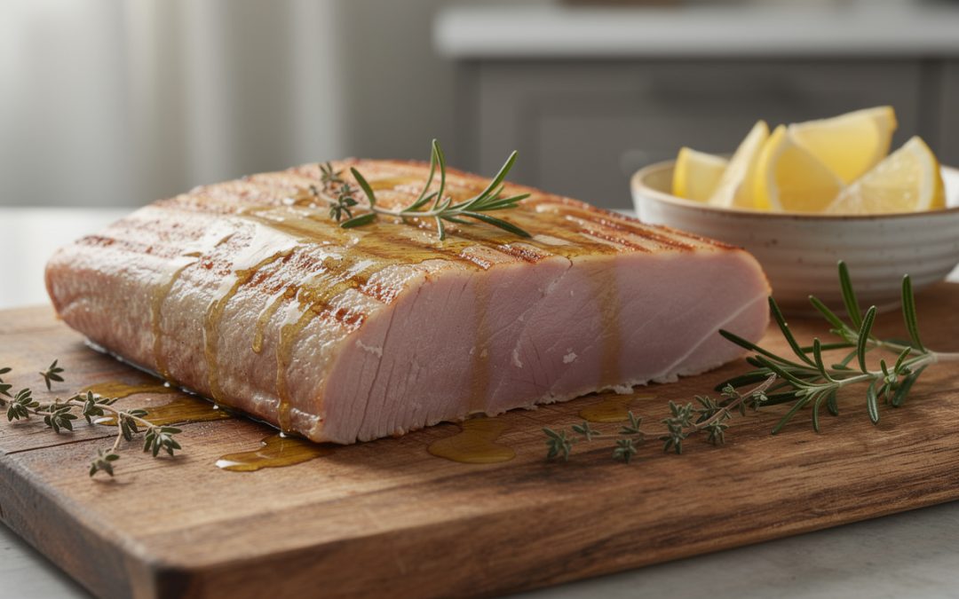 Comment réussir une longe de thon au four tendre et savoureuse