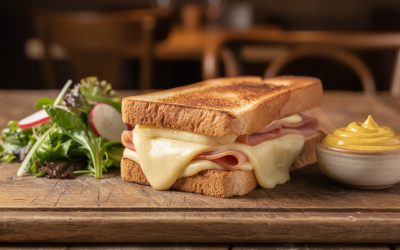 Croque monsieur à la raclette : une recette gourmande et originale