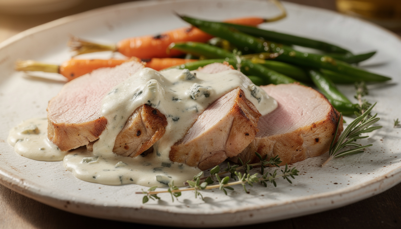 Filet mignon de porc au roquefort : recette facile et savoureuse découvrez une recette facile et savoureuse de filet mignon de porc au roquefort, idéale pour un repas gourmand et rapide à préparer.