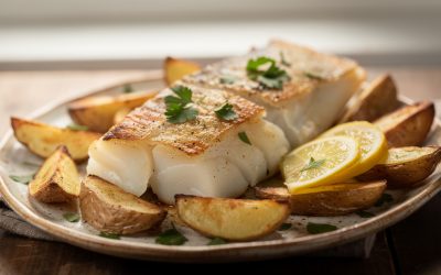 Morue aux pommes de terre au four : la recette simple et savoureuse