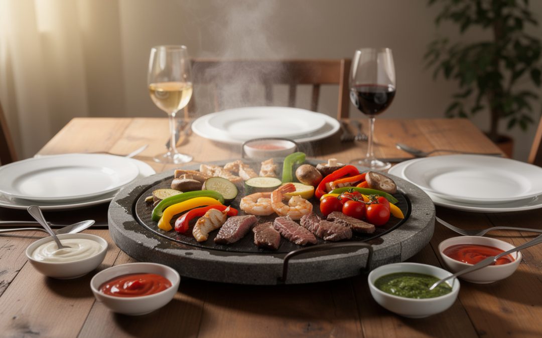 Pierrade pour 4 personnes : conseils pour réussir un repas convivial