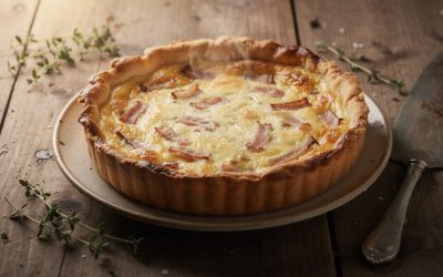 Recette facile pour une quiche lorraine croustillante et savoureuse