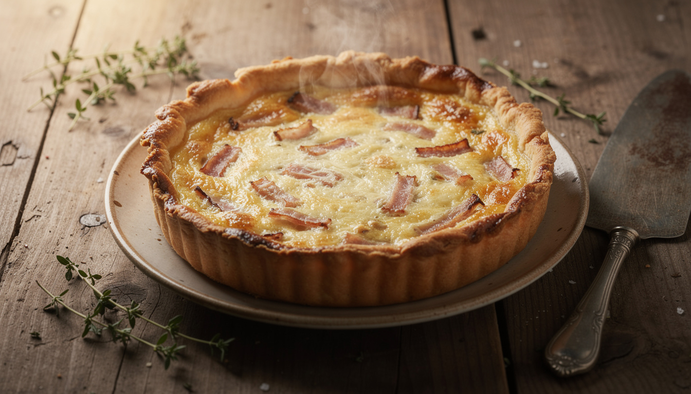 découvrez notre recette facile de quiche lorraine croustillante et savoureuse, parfaite pour un repas gourmand et rapide à préparer.