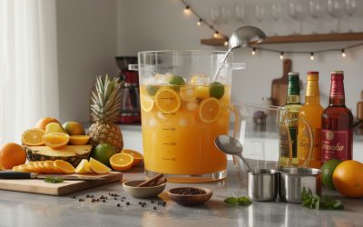 Recette punch pour 50 litres : astuces et conseils pour réussir votre préparation