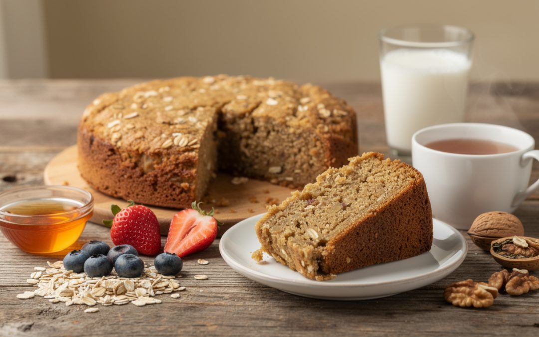 Recette saine de gâteau au flocon d’avoine pour un régime efficace