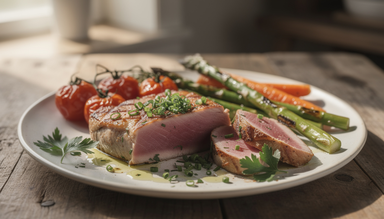 découvrez une recette simple et savoureuse pour cuisiner la longe de thon albacore, idéale pour un repas délicieux et rapide à préparer.