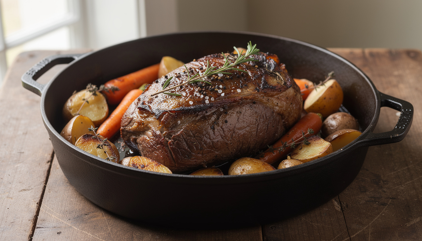 découvrez notre recette facile et savoureuse de rôti de chevreuil en cocotte, sans marinade. un plat gourmand et rapide à préparer pour régaler toute la famille.