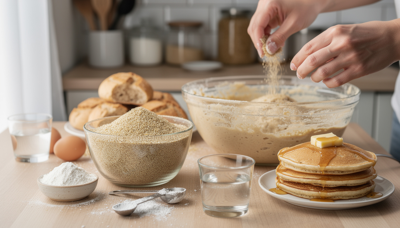 Ă quoi sert le psyllium en cuisine et comment l’utiliser dĂ©couvrez les bienfaits du psyllium en cuisine et apprenez comment l'utiliser pour amĂ©liorer vos recettes, qu'il s'agisse d'Ă©paissir, de remplacer les Ćufs ou de booster vos plats en fibres.