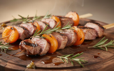 Brochette de magret de canard aux abricots et romarin : recette et astuces