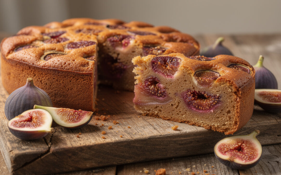 Cake salé aux figues fraîches : une recette gourmande et facile